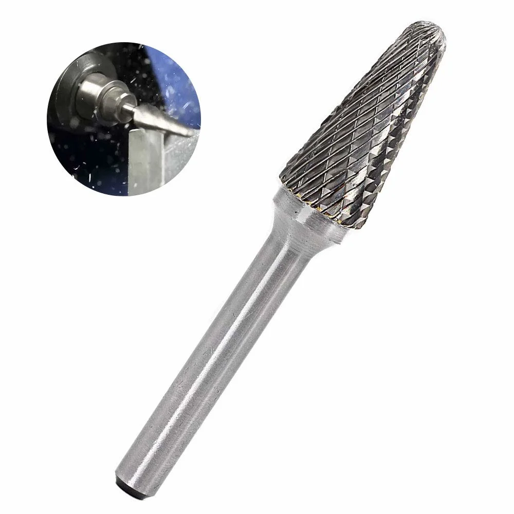 1/4" 6mm Rotary Burr Set Power Tools Wood Grinding Zccct Sintered Tungsten Carbide Burrs