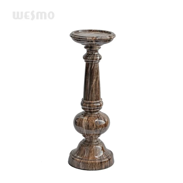 Home Tabletop Decoration Exquisite Polyresin Candle Holder