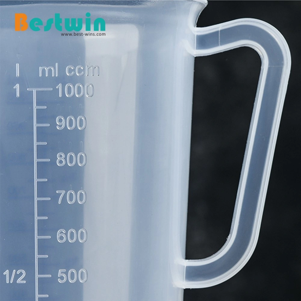 500ml Plastic Polypropylene PP Kitchen Flour Sugar Milk Measurement Beaker Measuring Cup