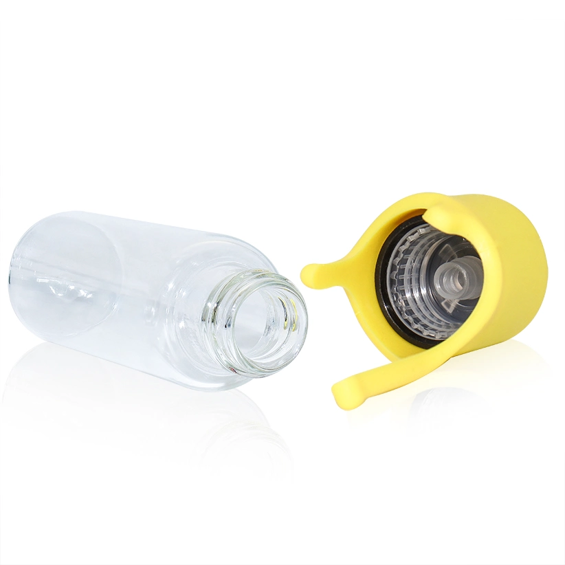 90mm 116mm 120mm Custom Child Proof Packaging Childproof Pre Vial Child Resistant Pre Roll Glass Tube with Screw Cap