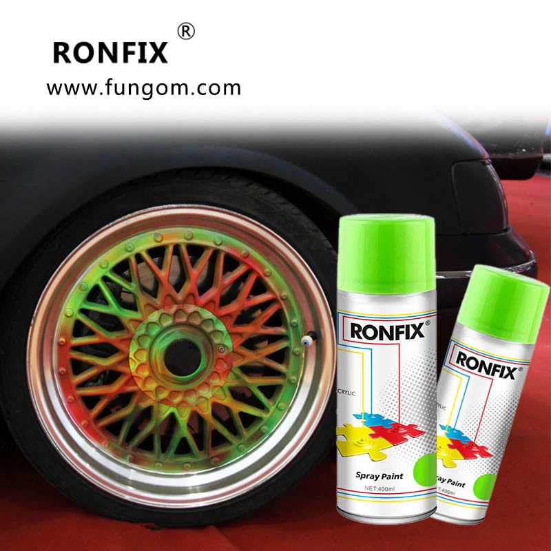 400ml High quality/High cost performance  Colors Car Fluorescent Spray Paint