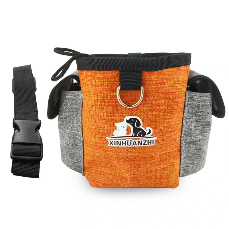 A EA212 Dog Bolsa tratar executando o Pack Correia com embalagem de cintura de logotipo Fanny Pack Snack Cocô de viagem do Transportador de Alimentação para alimentação animal de estimação portátil Saco de treinamento