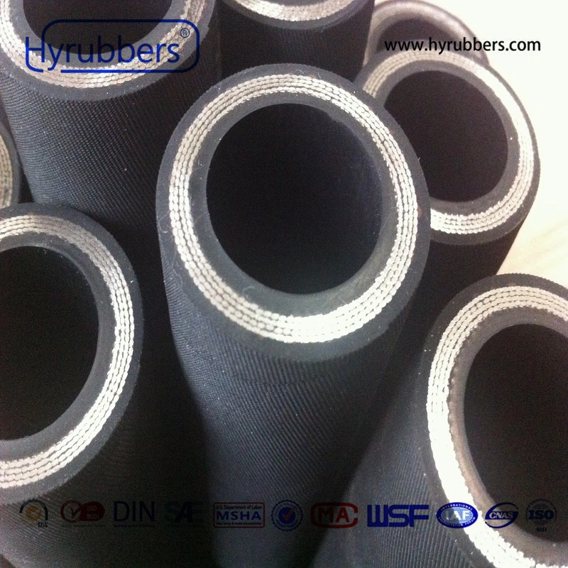 Spiral Steel Wire Braided En 856 4sh High Pressue Embossed Hydraulic Hose