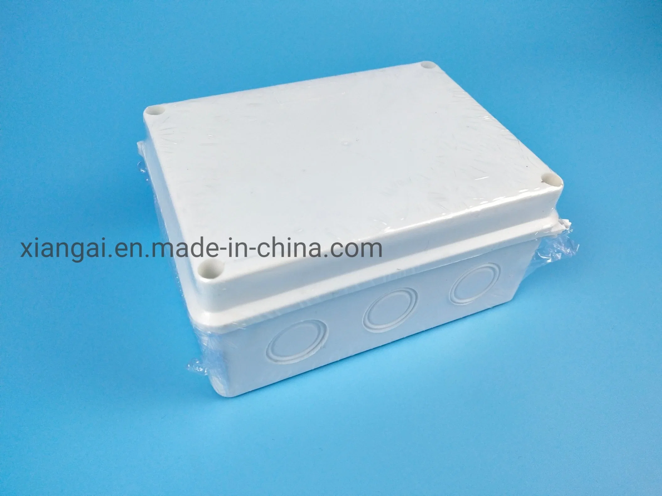 Plástico ABS resistente al agua IP65 caja de empalmes eléctricos al aire libre de bricolaje la caja de conexión por cable caja de rama de fabricación