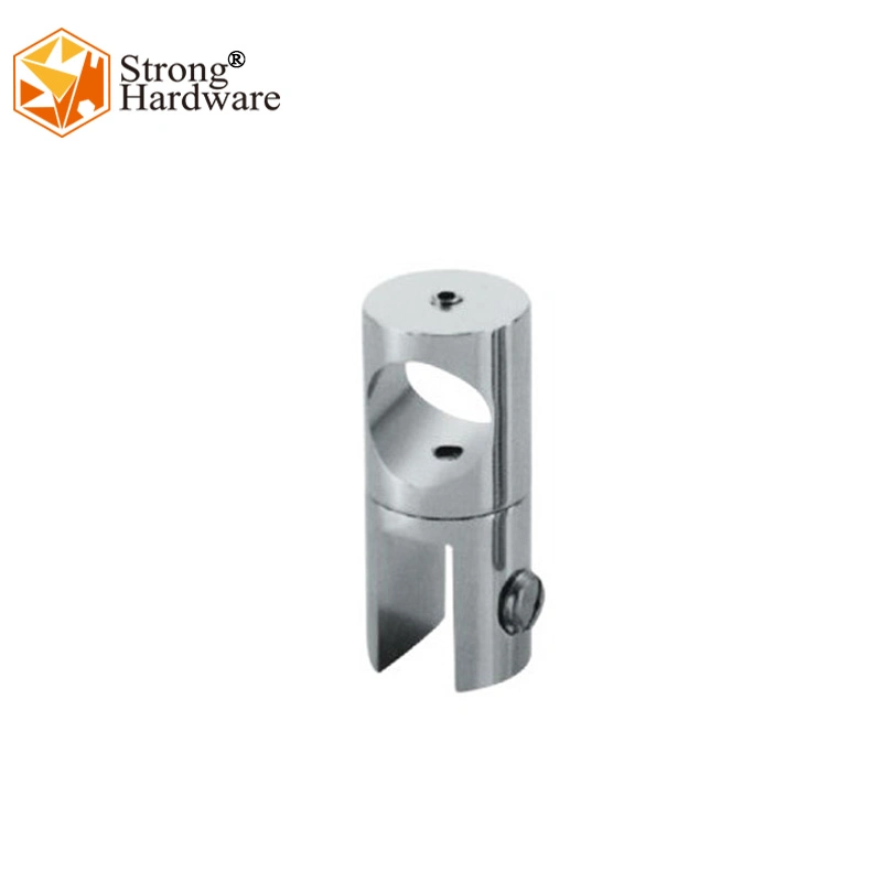 China Supplier Zinc Alloy/SS304/Brass Casting Shower Room Tube Glass Connector