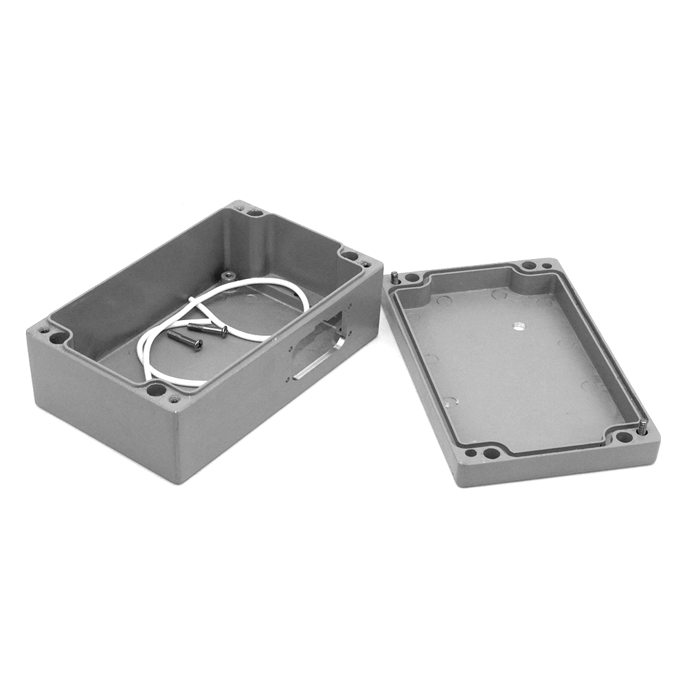 160x100x60 mm moulage sous pression en aluminium boîtier électrique Case Cas avec le service OEM