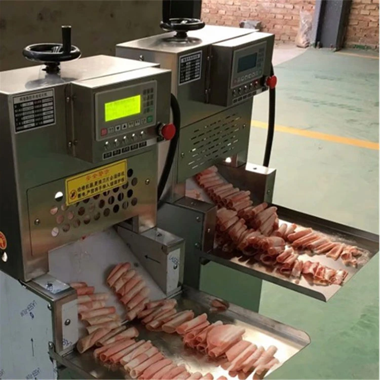 Mutton Cutting Beef Roll and Meat Rolling Slicer Machine