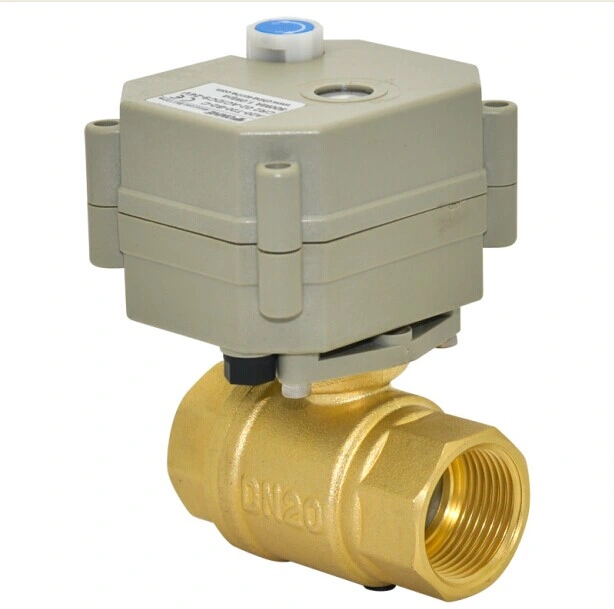 2 Way 3/4&prime; &prime; Brass Motorized Ball Valves for Water Clean System