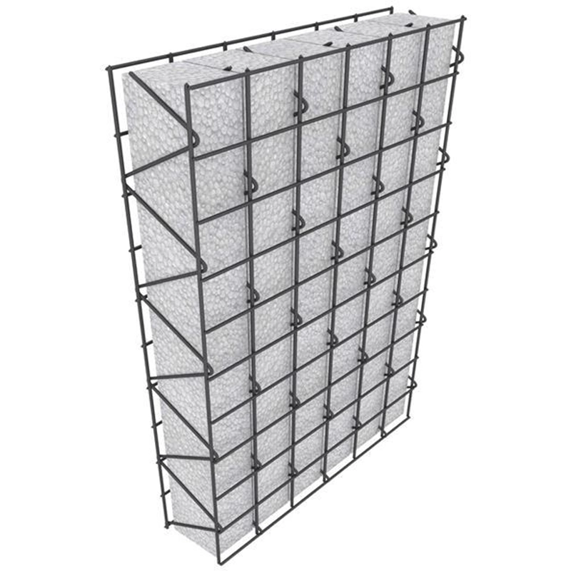 3D Panel decorativo de pared EPS/PU /Rock Wool Sandwich Panel para Guardhouse