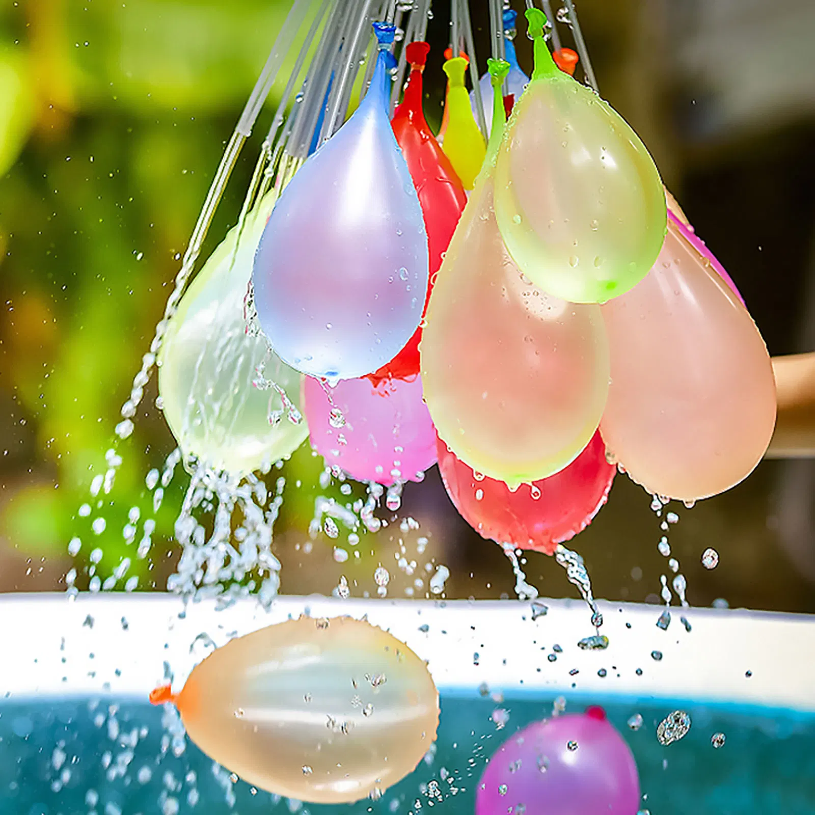 Atacado colorido água auto-vedante Balões balão de água mágica Verão Theme Party Balloon Water