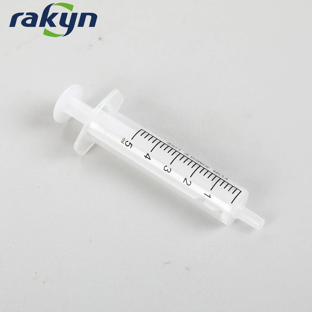 Hot Sales Disposable Veterinary Plastic 2 Parts Syringe 2ml 5ml 10ml 20ml