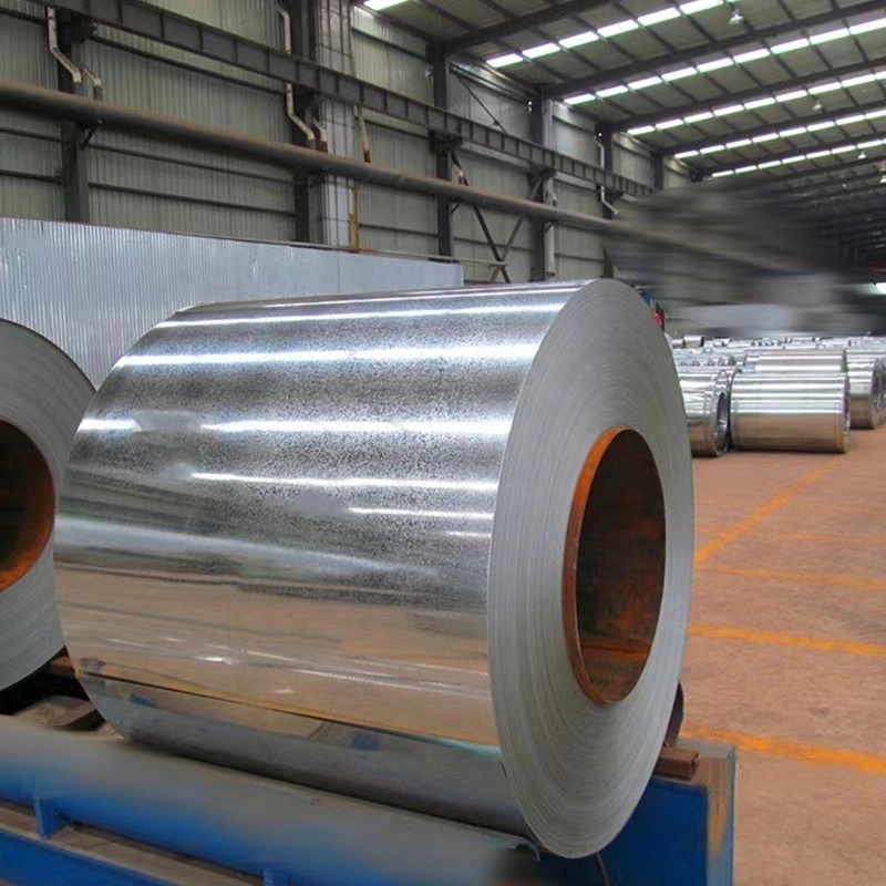 Bobina de acero galvanizado caliente DX51D Z275 Zinc Gi Acero bobina Z180 Zinc Coating Steel Sheet /Galvanized Steel Coil/Strip/Sheet/Plate Para edificio