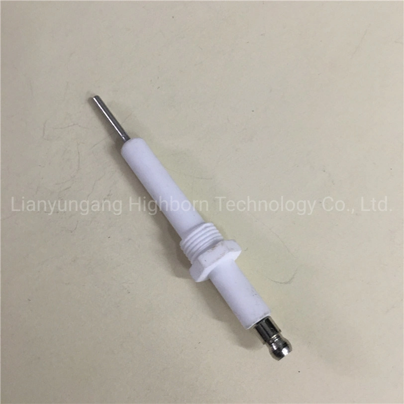 Fast Delivery Glazed 95% Alumina Al2O3 Ceramic Igniter Pin for Combustion Machine