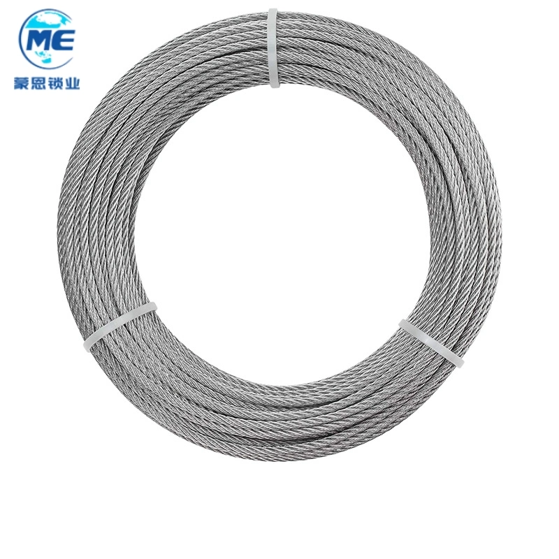 SUS 304/316 Flexible Stainless Steel Wire Rope High Quality and Competitive Price