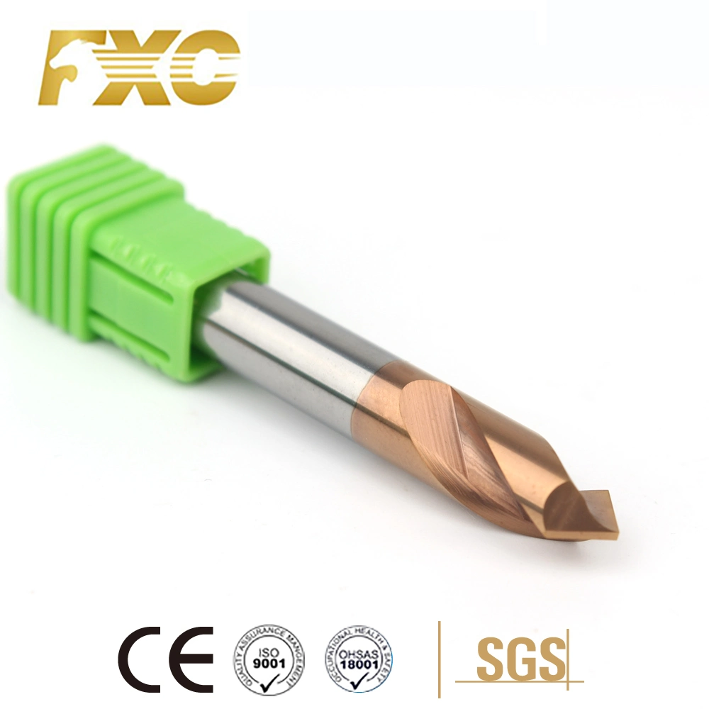 1-20mm Solid Carbide HRC55 90A Spot Drilling Bits for Cutting Steel