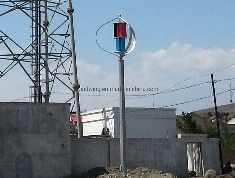 Rooftop Installation 600W Maglev Vertical Wind Turbine Generator