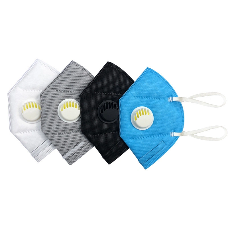 Industrial Dust and Haze Resistant Labor Protection Folded Face Mask with Valve