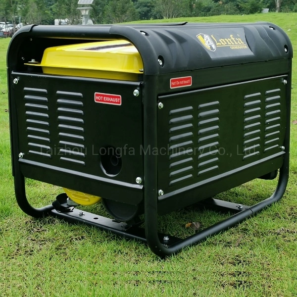 Semi Closed Silent Dual Fuel 8000 Watt Gasoline Gas Propane Portable Generator with EPA