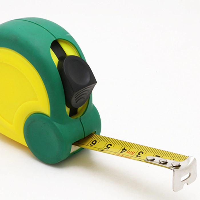 Green-Coated Thickened Steel Tape Measure Daily Household Measuring Stainless Steel Tape Measure