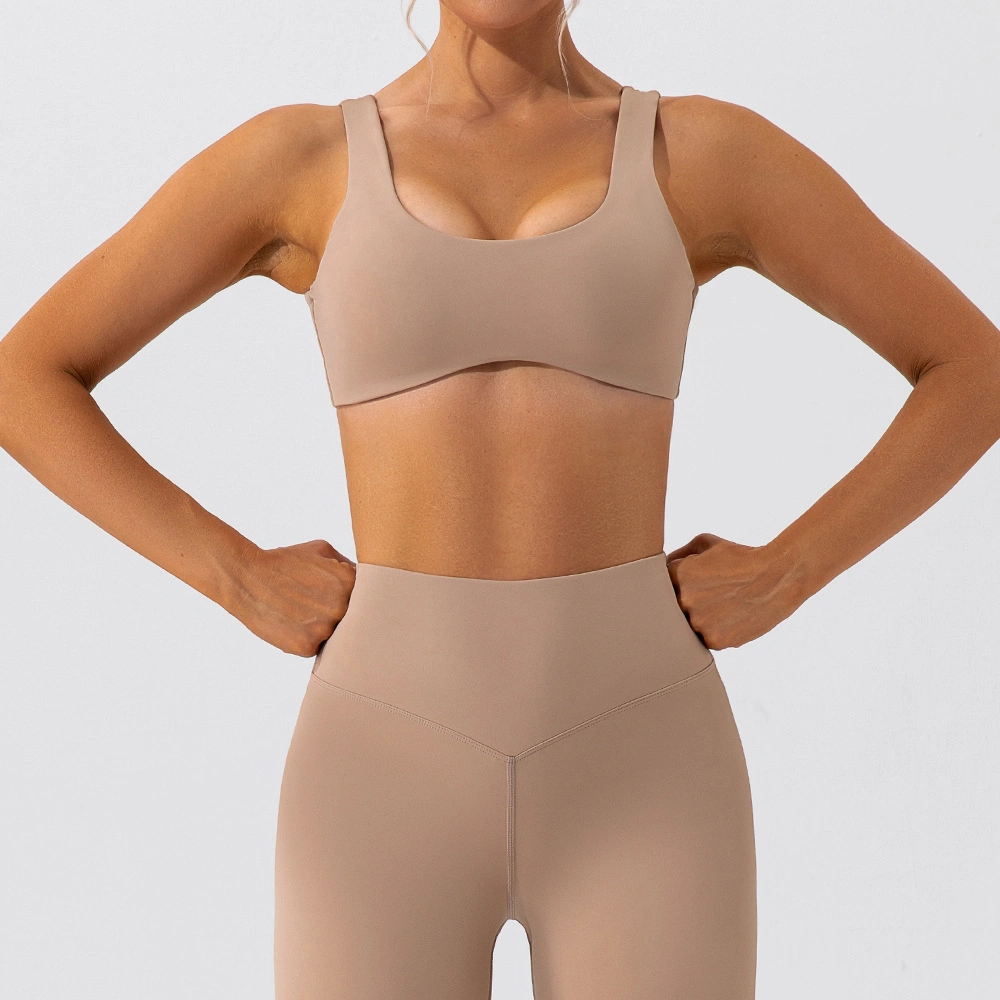 Les femmes de haute qualité de l'entraînement de l'habillement 2 pcs costume de remise en forme Salle de gym de l'usure Mesdames Sports Bra Activewear Yoga fixe