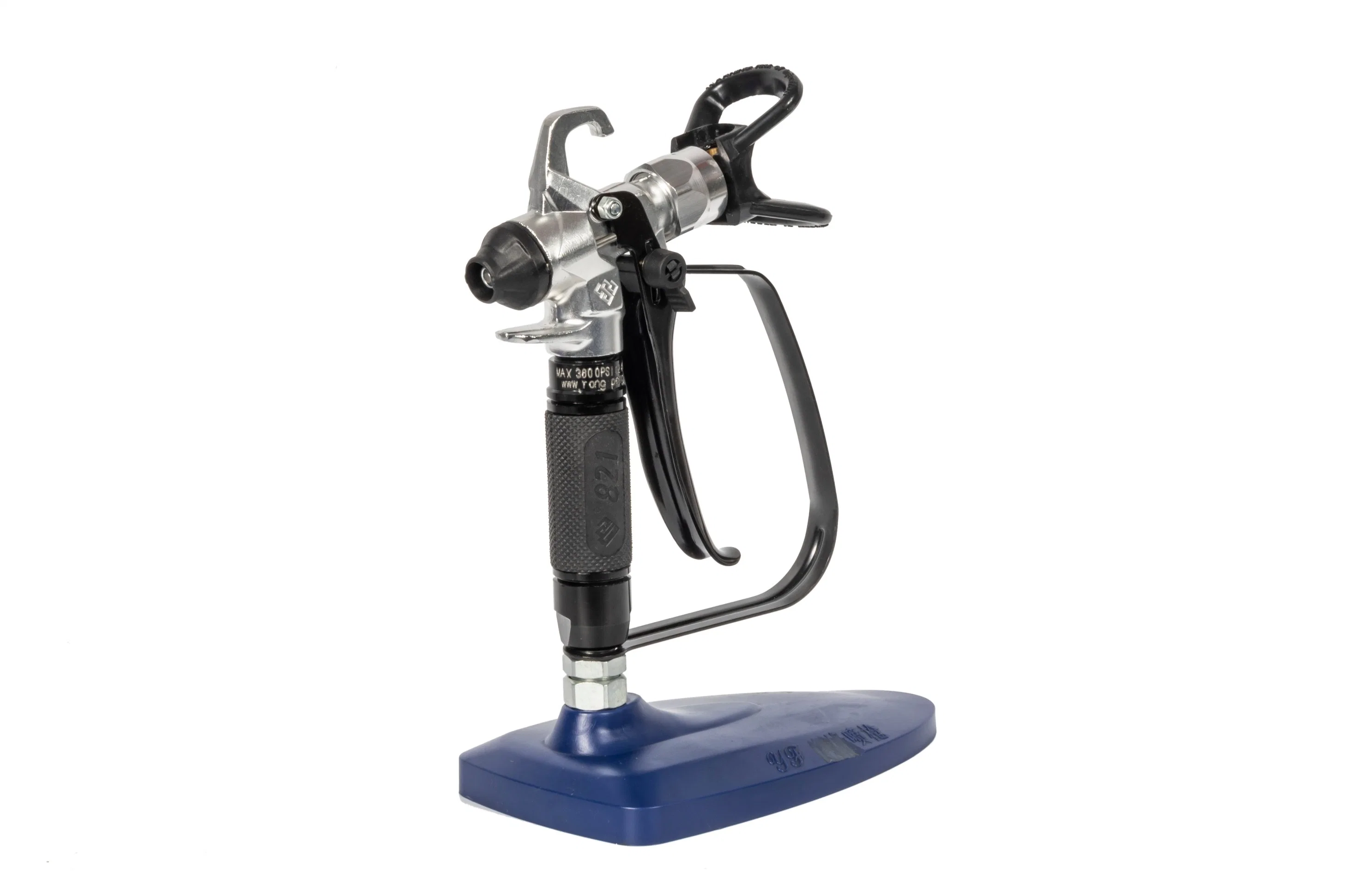 Airless Paint Spray Gun High Pressure 3300 Psi 517 Tip Swivel Joint with 10 Inches Extension Spray Guide Accessory for All Paint