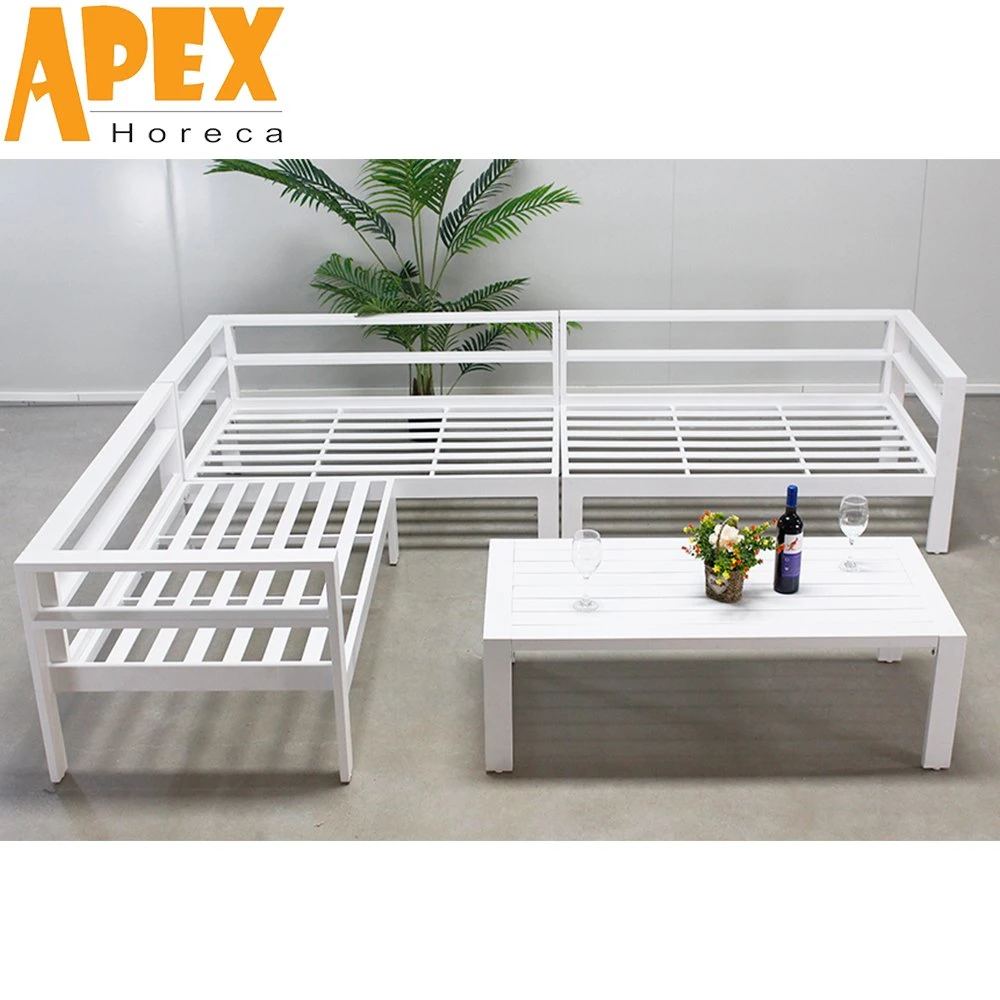 Aluminum Outdoor Garden Dining Room Furniture Set Corner Sofa Wholesale/Supplier