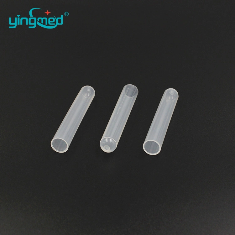 Laboratory Disposable PS or PP Plastic Test Tube
