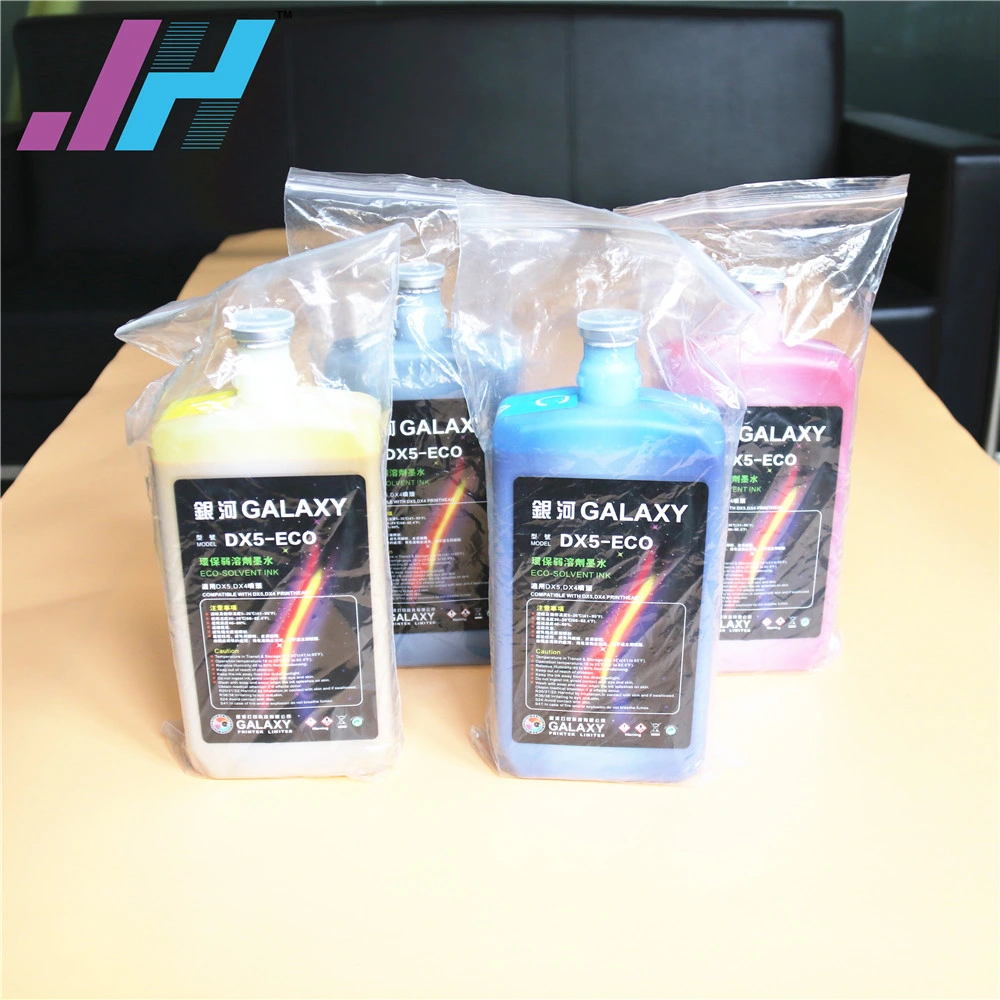 Original Galaxy Eco Solvent Ink Compatible with Dx5 Dx4 Printhead