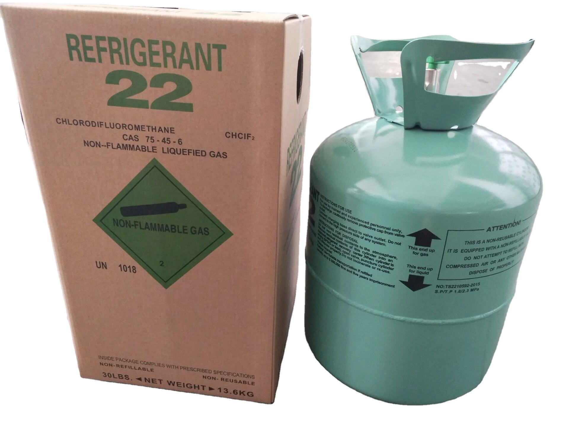 Hot Selling Hebei Jjianbing Good Quality Refrigerante R134A Refrigerant Gas