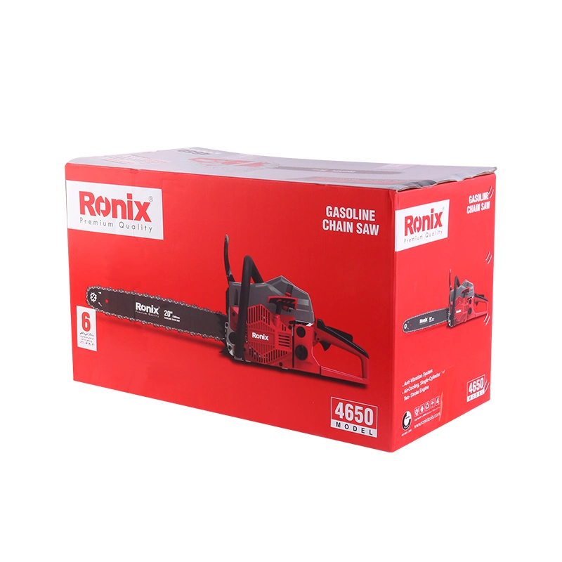 New Model 4650 Ronix Power Saw 2.3kw 58cc Gasoline Chain Saw