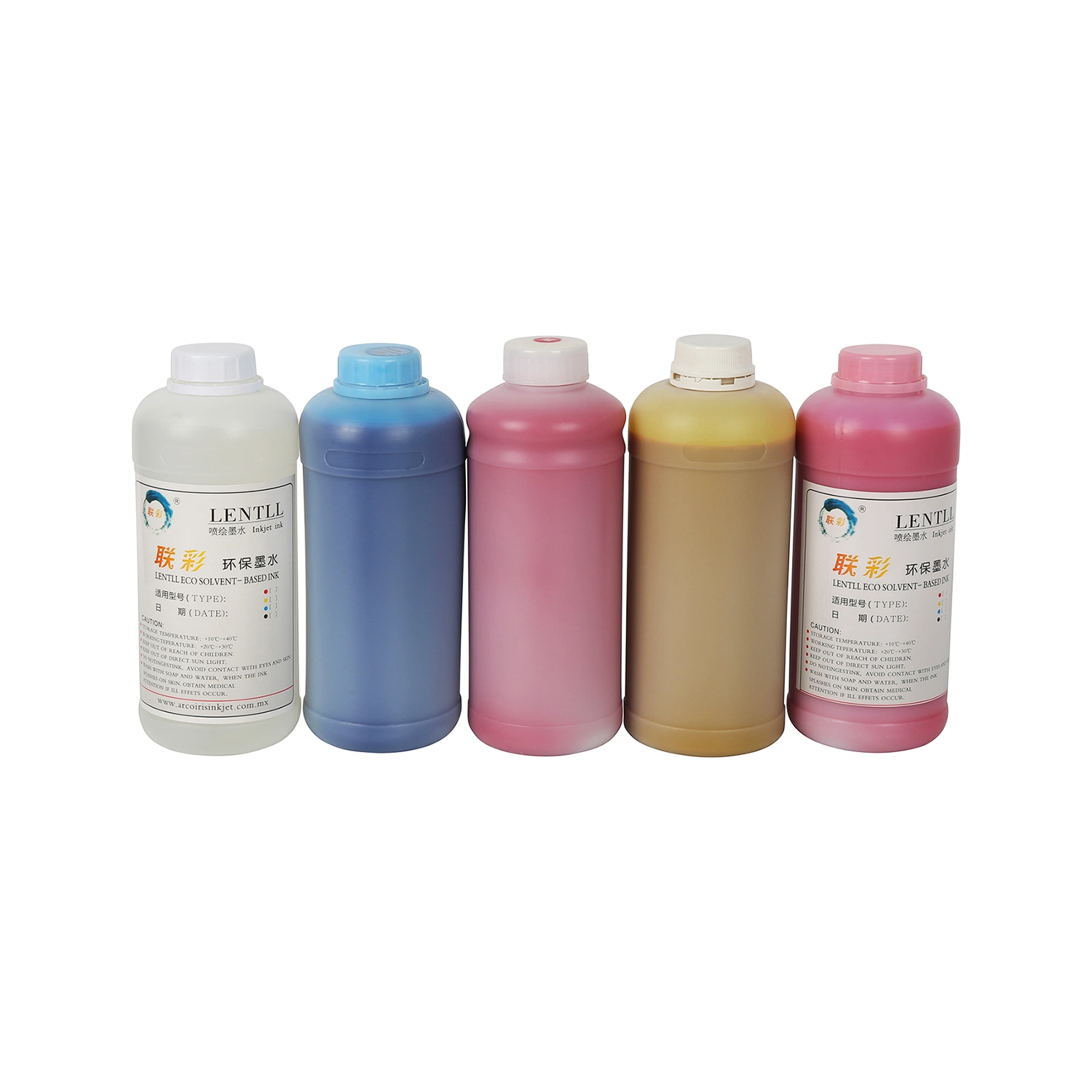 Tinta solvente Eco de fábrica de cores Union para Epson XP 600 Tinta pigmentada de tinta em PVC para impressão de Animais Heads vinil Flex Sticker Para plotter de impressora a jato de tinta Digital