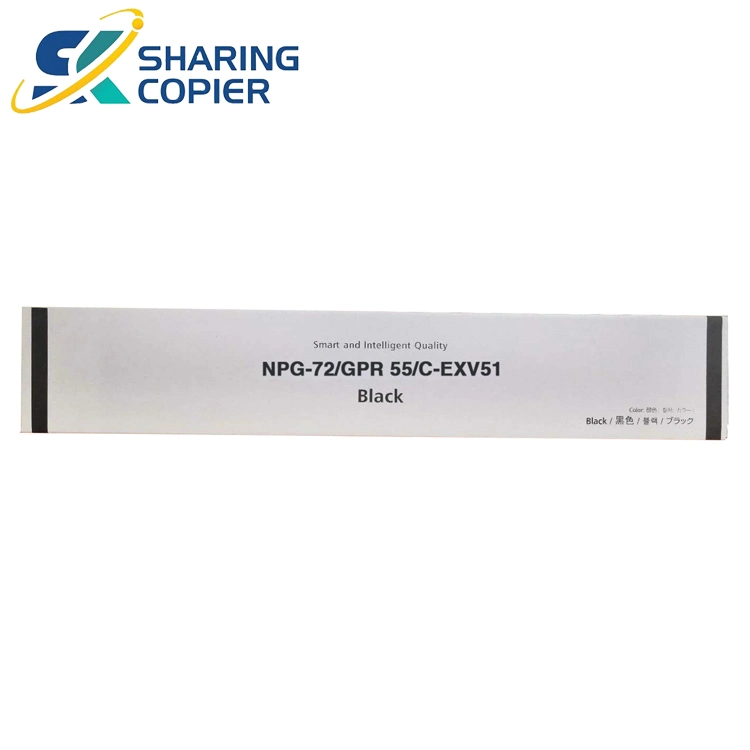 Distributor Manufacturer Factory Direct Supply Compatible Laser Npg72 Gpr-56 C-Exv52 Toner for Irc7570 Irc7565 Irc7580