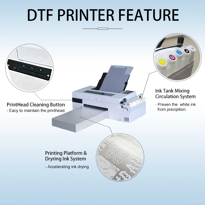 Imprimante Dtf direct A3 pour l'image en ligne de bricolage en ligne Dtf T Shirt Machine d'impression