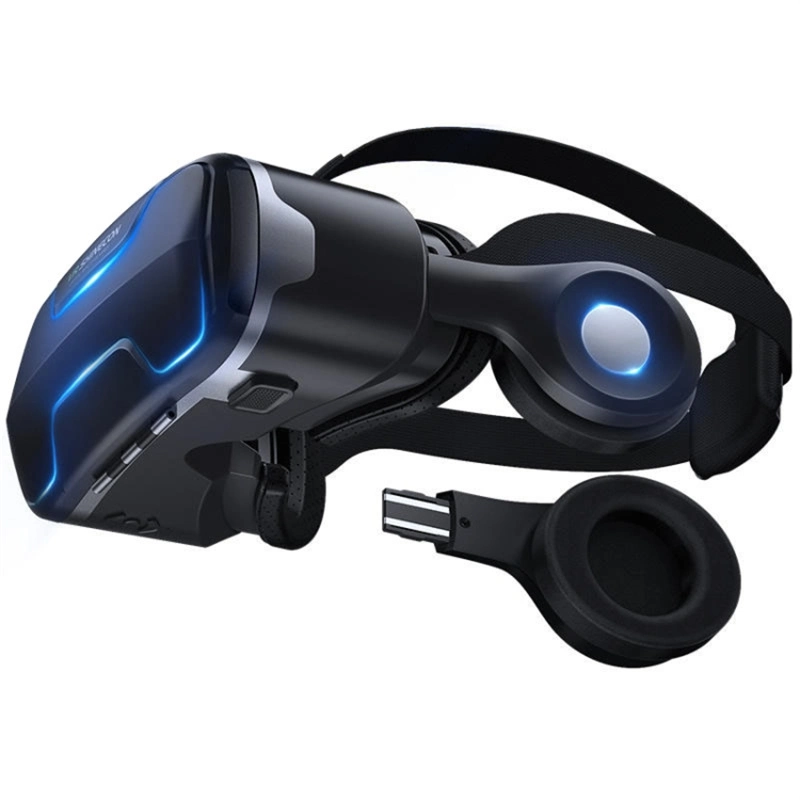 نظارات ألعاب واقعية ثلاثية الأبعاد بتقنية الواقع الافتراضي Bullkoutwing VR من شركة Shinecon نظارات ذكية للهواتف مقاس 4.7-6.0 بوصة