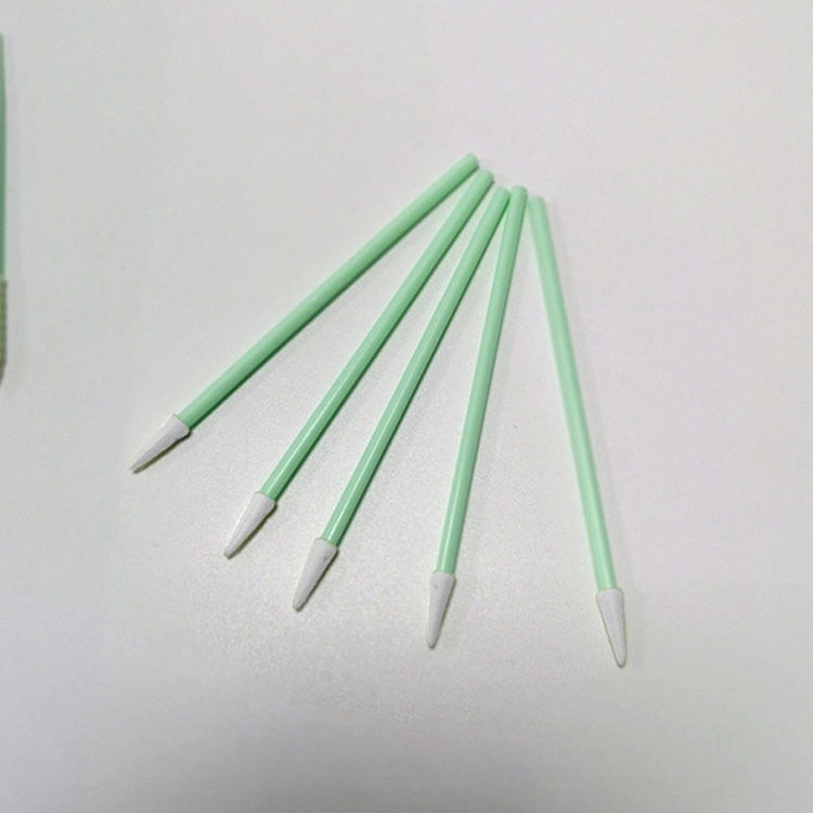 ISO CE Certified Cleanroom Foam Head Cleaning Swab