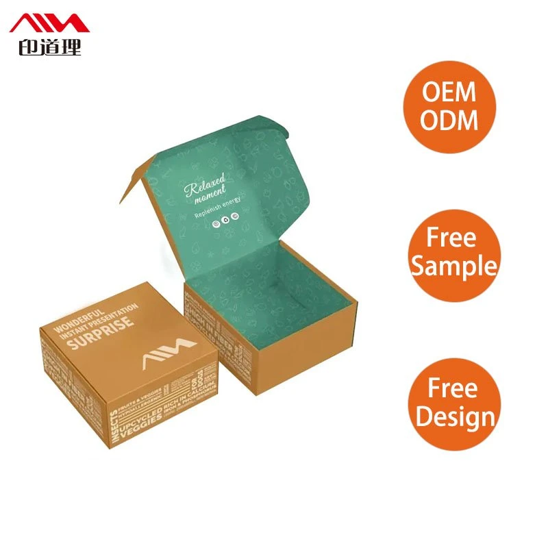 Caja de cartón ondulado magnético Diseño personalizado de transporte de envases de embalaje de papel plegado Mailer Caja de regalo para la ropa o zapatos