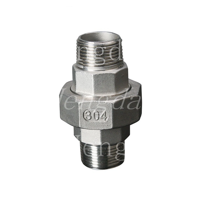 150psi NPT BSPT Stainless Steel Screwed Threaded Hose Fitting