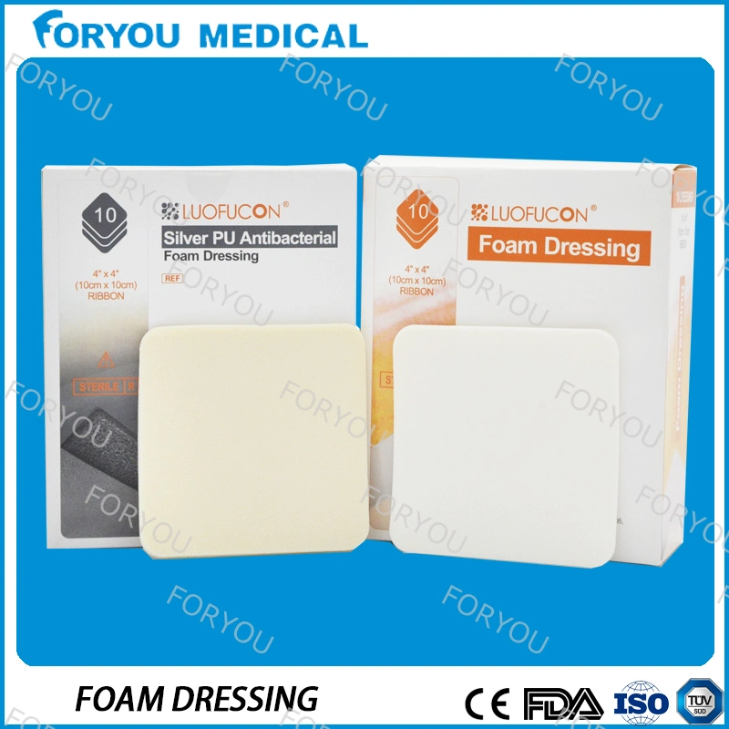 Huizhou Foryou Medical New Premium Diabetic Leg Wounds Medical Treatment for Bedsores Polyurethane Foam Dressing