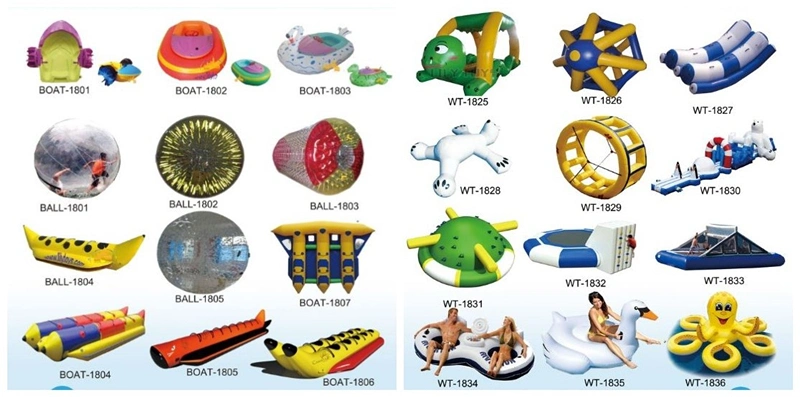 Inflatable Banana Ride Towable Games Water Toys for Sea