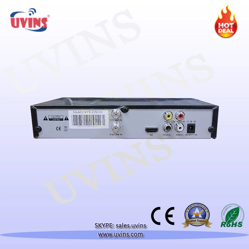 DVB-S2+T2 HD H. 264 Receptor de TV