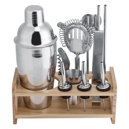 Dovgan Cocktail Shaker Bar Set with Measuring Jigger for Pub