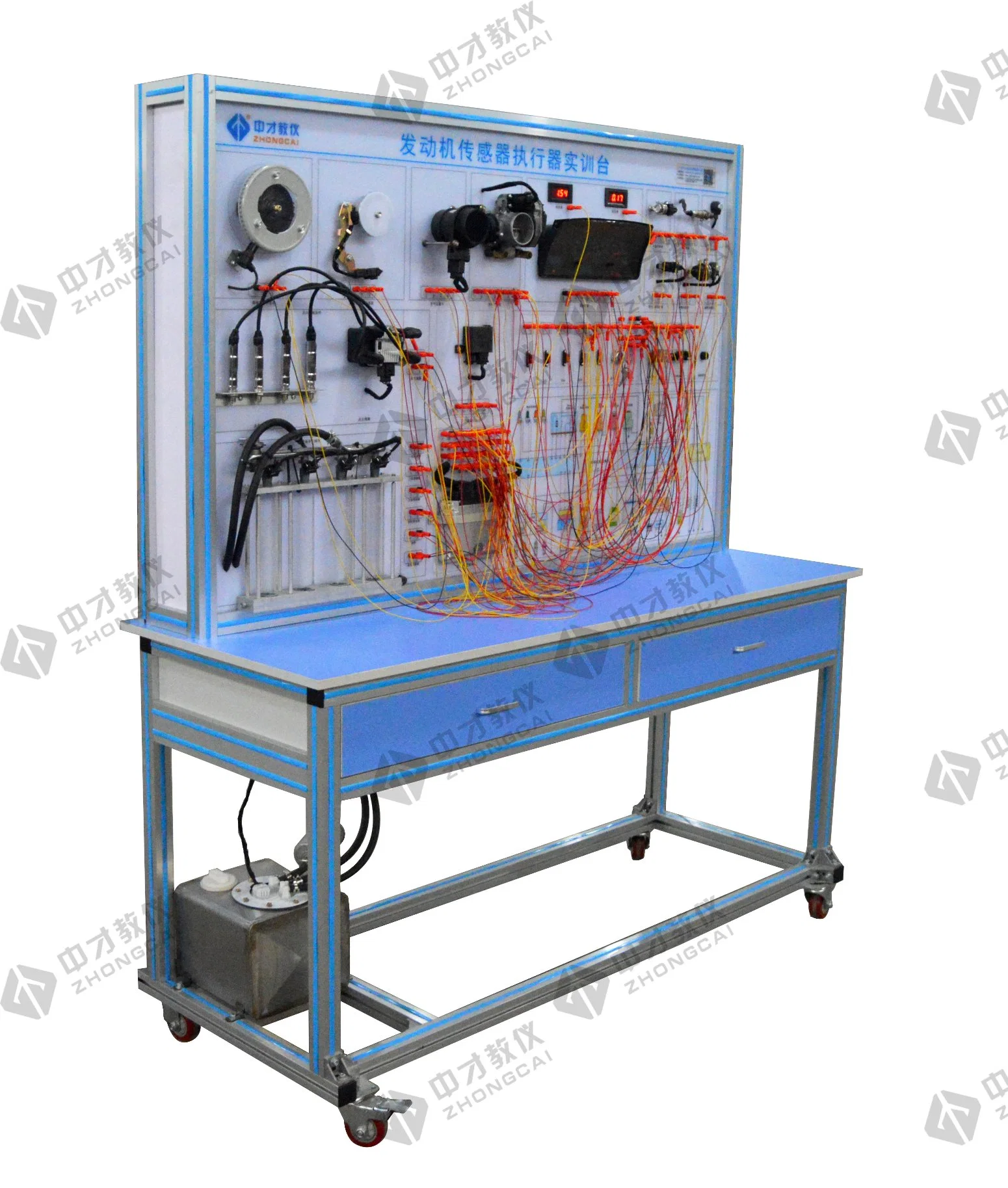 Engine Sensor Actuator Training Bench Vehicle Laboratory Equipment Manufacturer for Training School