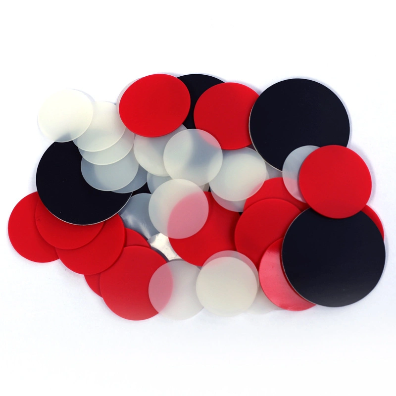 Die Cut Silicone Gasket Black Anti Slip Damping Foot Pad Sealing Flat Washer Furniture Tables and Chairs Self Adhesive Anti-Collision Pad