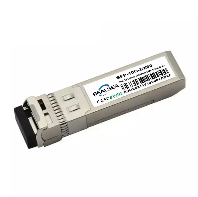 Realsea SFP-10g-Bx-D-80 Km 10G SFP a 80km 10g Bidi transceptor óptico SFP