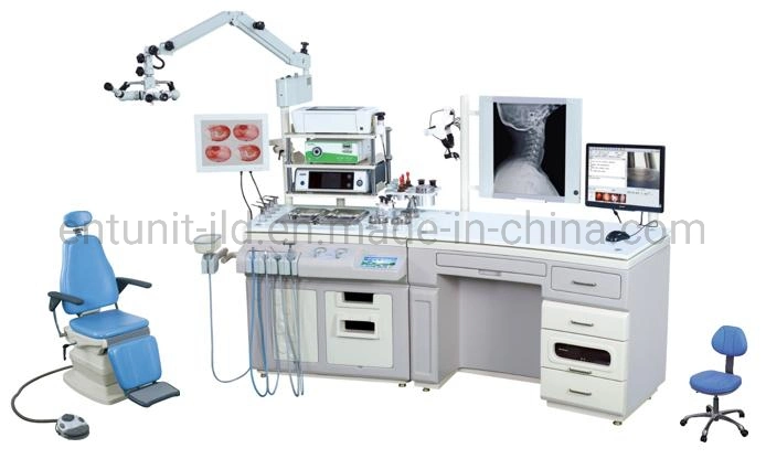 Ent Workstation Surgical Equipment Ear Nose Throat Ent Diagnosis Unit with Endoscope Camera Ent Mircoscope