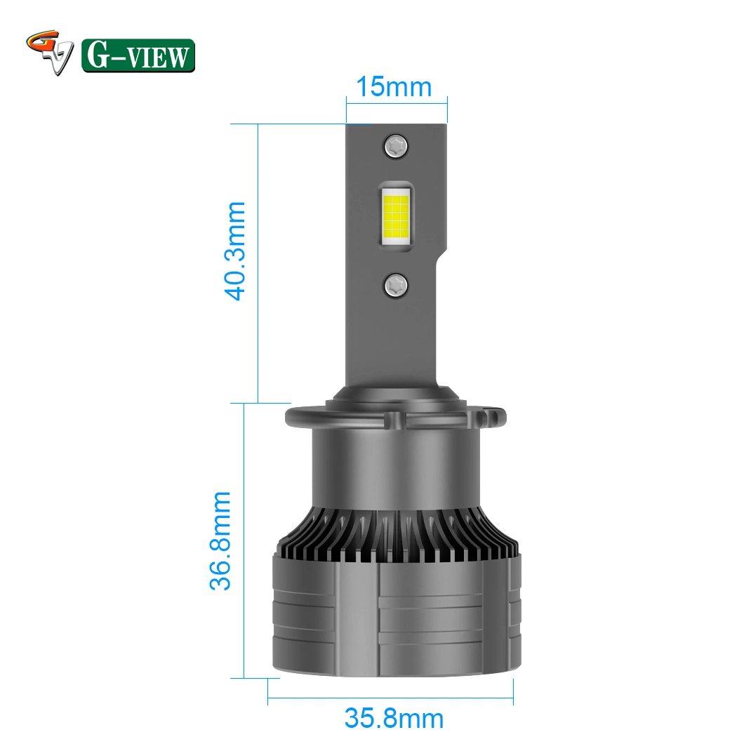 G-View G15D High Power Auto Car Accessories Super Bright  LED Headlight Bulbs Hot Selling 360 Light H4 Car LED Headlight