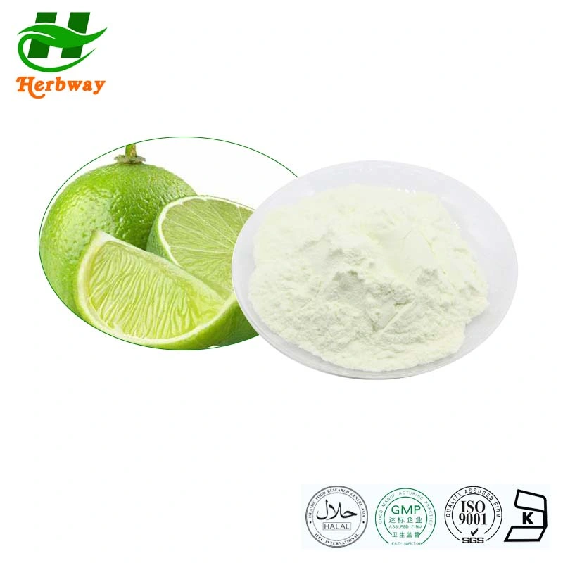 Herbway Green Lemon Juice Powder Pure Lemon Extract Kaffir Lime Powder for Seasoning