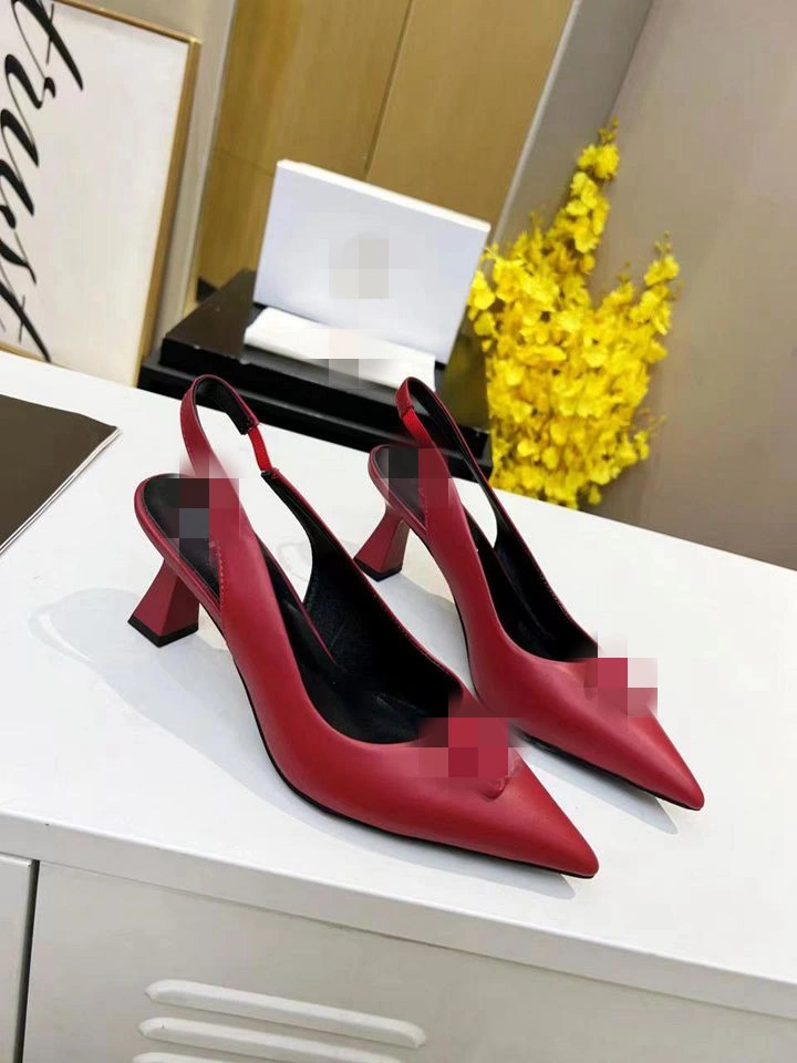 2023 Fashionable Designer Shoes Women Work Famous Brands Ladies Heels for Women