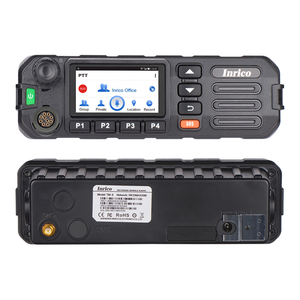 Inrico Dual Card Standby Dual 3G Network Radio TM-8 دعم WiFi وBlue-Tooth