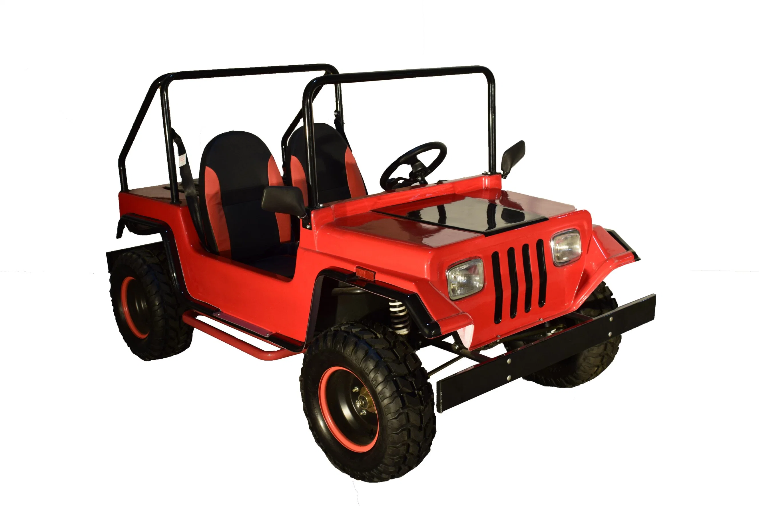 Gasoline Mini Buggy Recreation Golf Cart 150cc Mini Jeep Quad ATV for Adult Parent-Child